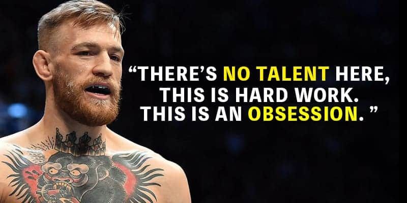 122 citas de Conor McGregor para el éxito