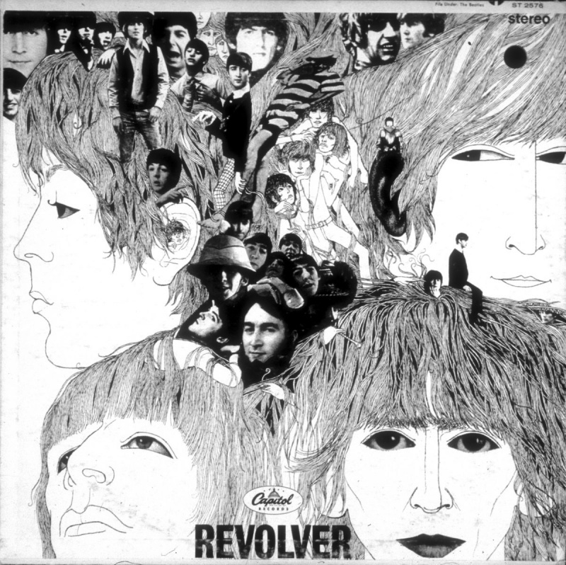   Uma cópia em vinil dos Beatles' 'Revolver'