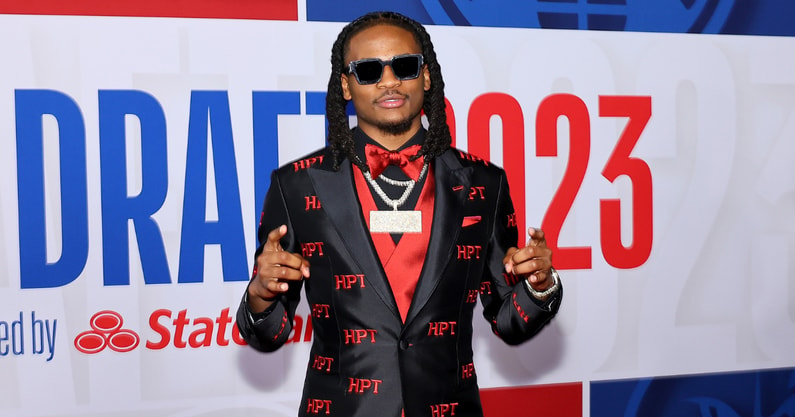   Cason Wallace's Outfit On The Draft Night