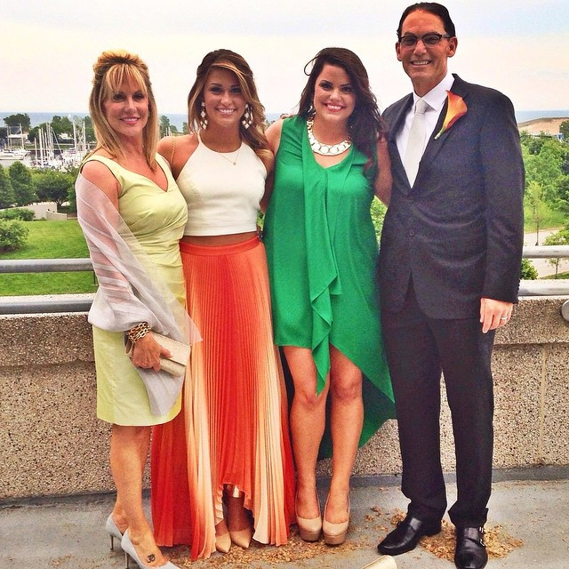   Marc Trestman con su familia