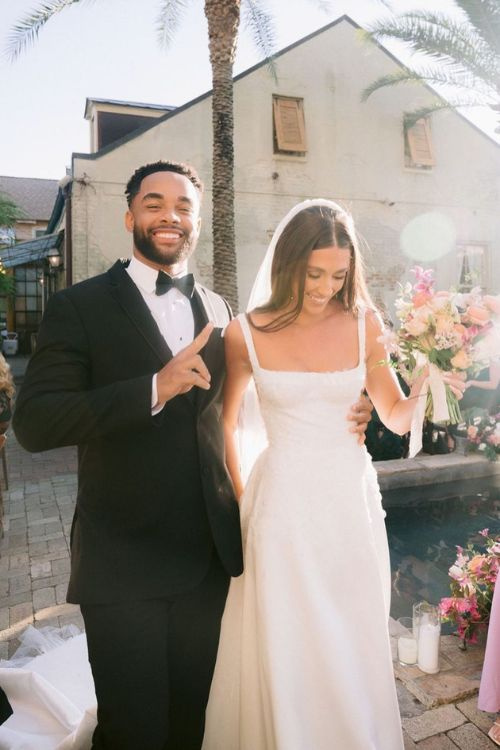   Malik y Kendra parecen la pareja perfecta mientras se casan en Nueva Orleans, Luisiana, en marzo de 2023