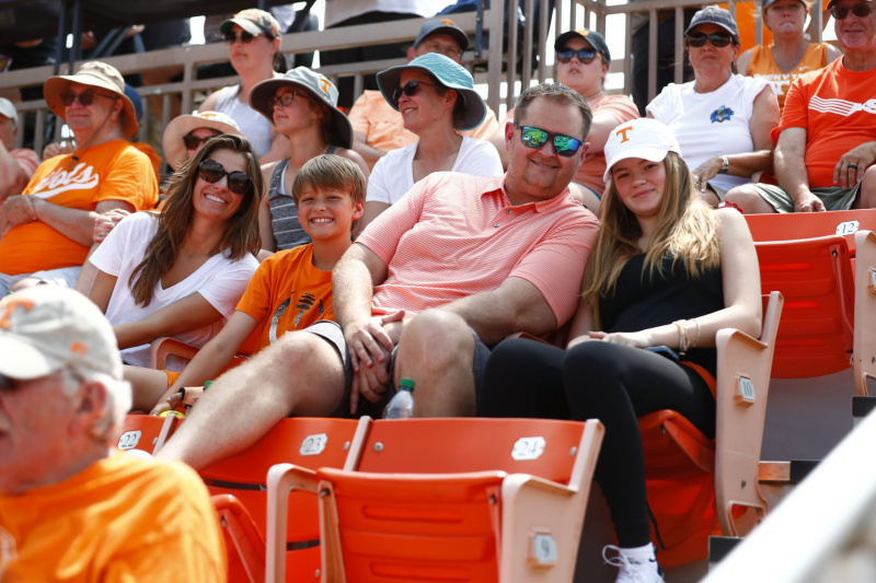   Josh Heupel mit seiner Familie