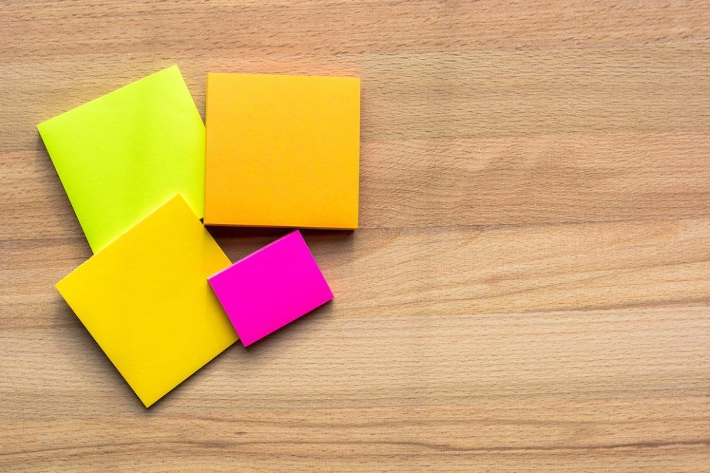 Nótaí ildaite Post-it